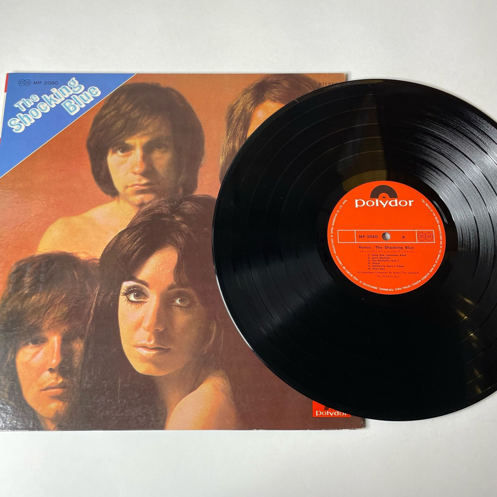 Винтажная виниловая пластинка LP The Shocking Blue Venus (Japan 1970) (No Obi) Send Me A Postcard