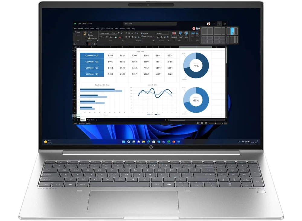 Ноутбук HP ProBook 445 G11 (A23GZEA)