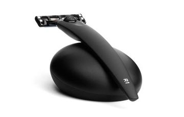 Набор Bolin Webb R1, бритва R1 черная матовая, подставка R1 черная