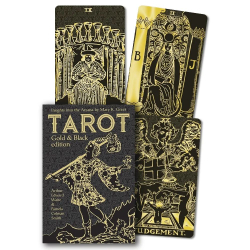 Набор "Таро Золото на Чёрном / Gold & Black edition Tarot"