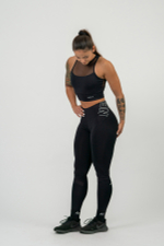 Топ FIT ACTIVEWEAR PADDED SPORTS BRA 437 Черный
