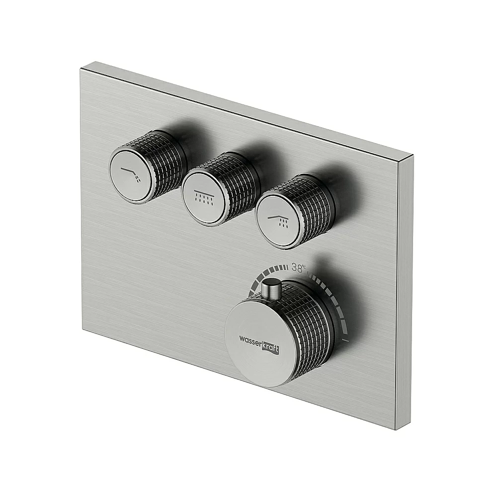 Смеситель для душа WasserKraft Wern 4258 Thermo никель