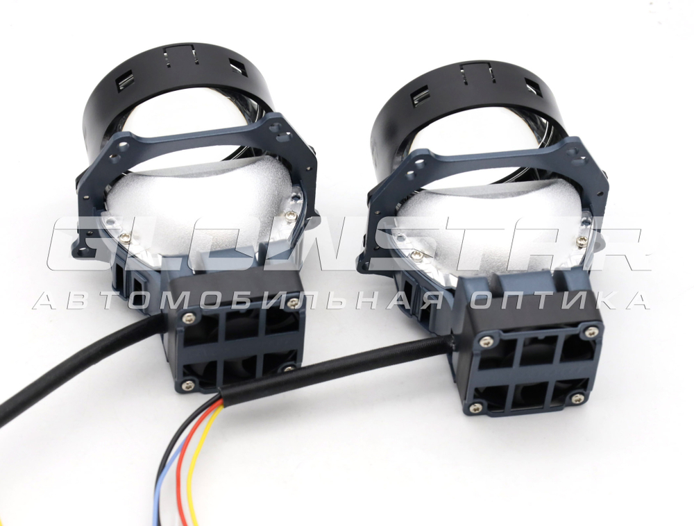 Билед модули Aozoom K3 Pro 2025 Dragon Knight New (новое поколение) 3.0 дюйма, 2 чипа, 5500K, 12V, 50W/60W, крепление 3R (комплект, 2шт)