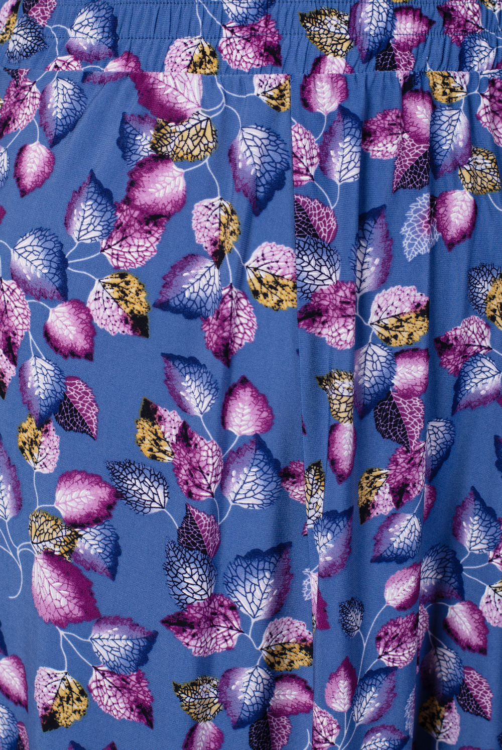 Юбка женская 4026ЛП, листок голубой #172ЛГ014026ЛП