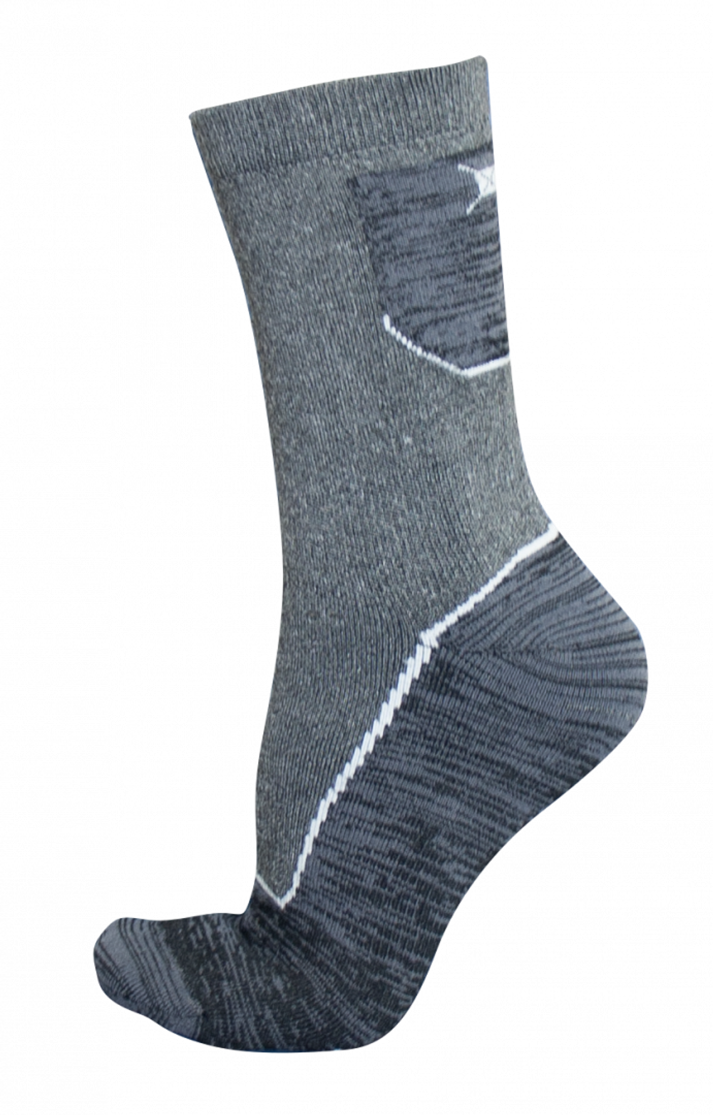 носки TALBERG, Explorer Thermolite -10°C, цвет серый, размер 36-38