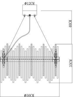 Подвесная люстра Arte Lamp