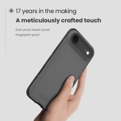 Противоударный чехол для iPhone Air, серия Super Frosted Shield Pro (Clear version) прозрачный тонированный от Nillkin