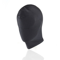 Черный текстильный шлем без прорезей для глаз Bior Toys Notabu NTB-80742