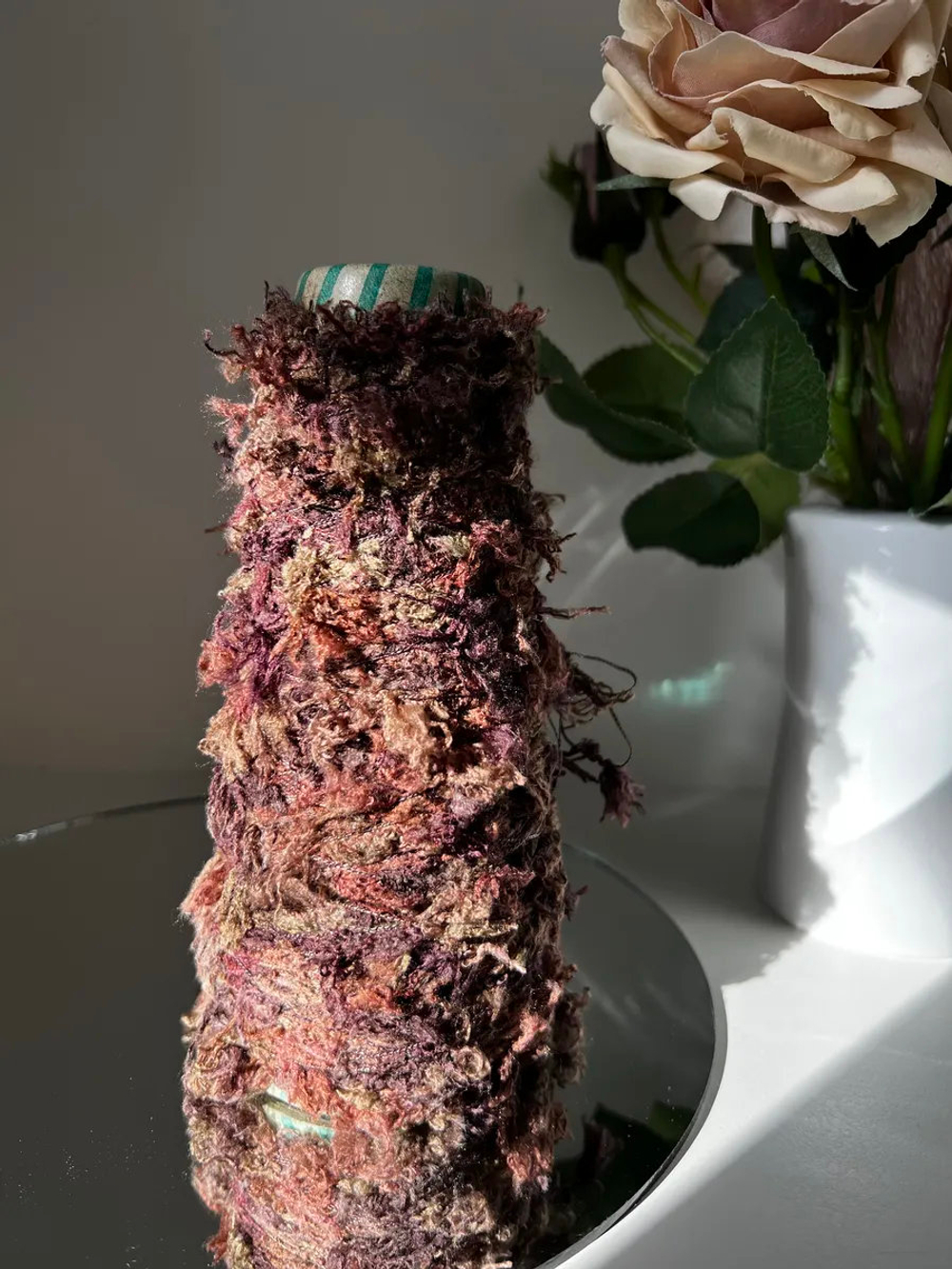 Пряжа Единорог UNICORN мультиколор с шишибриками 50 g
