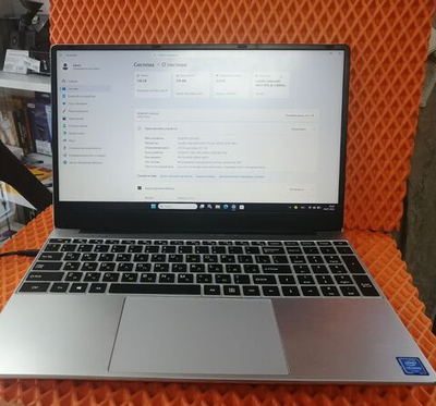 Ноутбук 15.6", Intel Celeron J4105, RAM 12ГБ, SSD 256 ГБ
