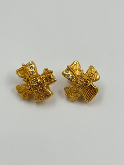 Клипсы в виде крестов Christian Lacroix