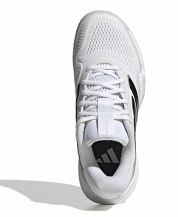 Женские Кроссовки теннисные Adidas Barricade 14 W - cloud white/off white/black