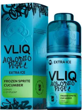 Купить Ароматизатор VLIQ Холодно Песец 14 мл - Спрайт с огурцом