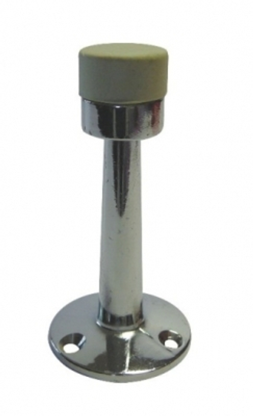 Ограничитель  дверной Soller прямой столбик 3055  хром  /6233