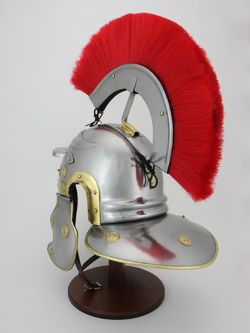 Nautical Шлем центуриона с красным плюмажем
