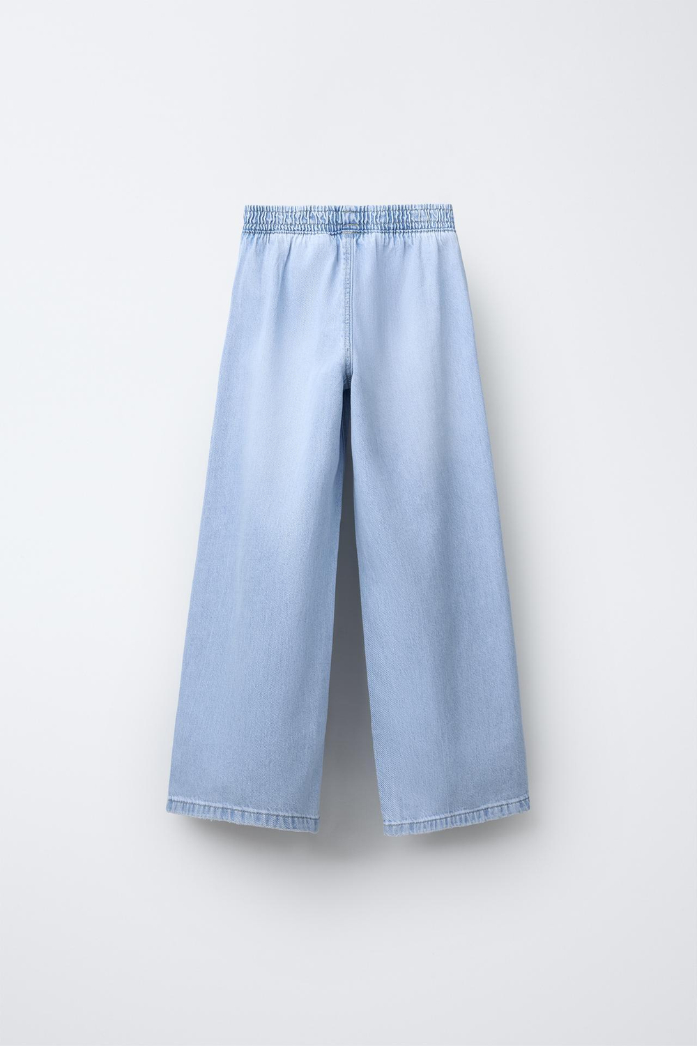 ZARA ДЖИНСЫ С ШИРОКИМИ ШТАНИНАМИ, СВЕТЛО-СИНИЙ