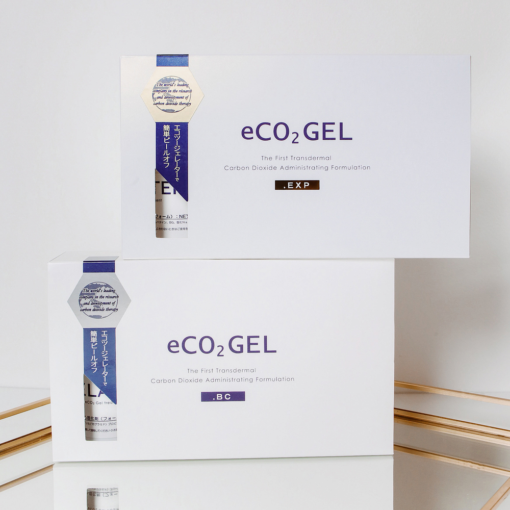 Профессиональные маски (карбокситерапия) для лечения проблемной кожи eCO2Gel Therapy BC