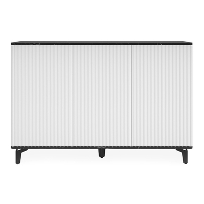 Комод ROYAL 5051 эко (Мрамор Неро-Черный)