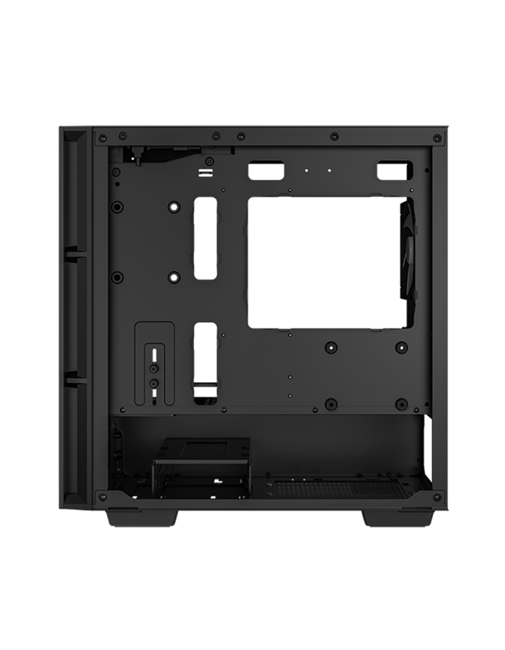 Корпус Deepcool CH360 WH без БП, боковое окно (закаленное стекло), 2x140мм ARGB LED вентилятор спереди и 1x120мм ARGB LED вентилятор сзади, белый, mATX
