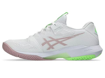 Женские Кроссовки теннисные Asics Solution Speed FF 4 - white/morganite