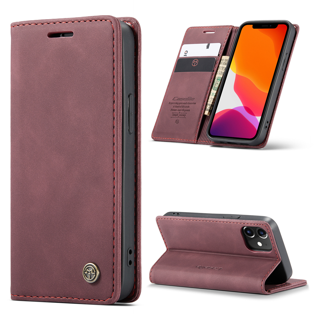 Чехол-книжка CaseMe Matte iPhone 12/12 Pro