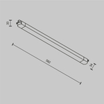 Магнитный трековый светильник Maytoni Unity Basis TR000-1-24W4K-B_1