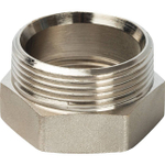 Соединение быстроразъемое (американка) STOUT - 1"1/2 (ВР/НР, латунь никелирован., уплотнение o-ring)