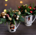 НОВОГОДНЯЯ КОМПОЗИЦИЯ - практический мастер-класс для подростков