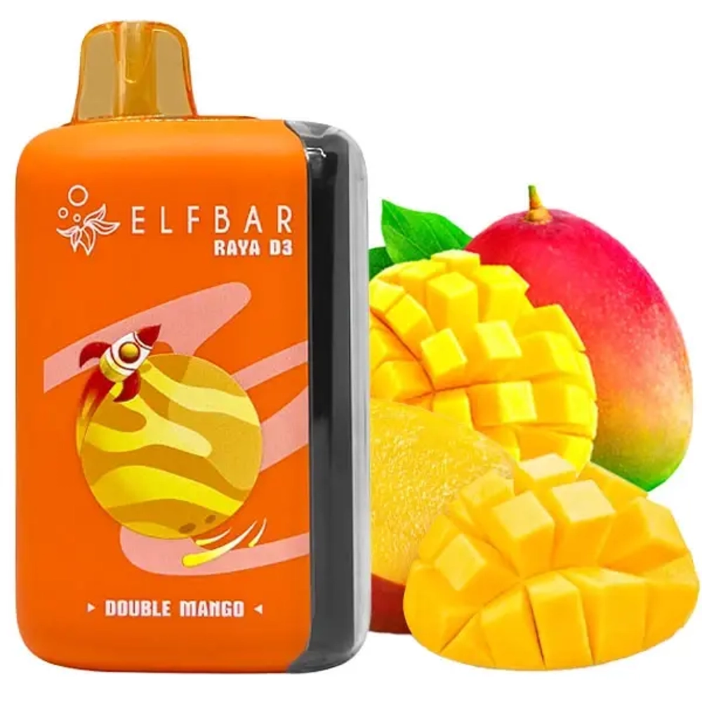 ELF BAR RAYA D3 25000 - Double Mango (5% nic)