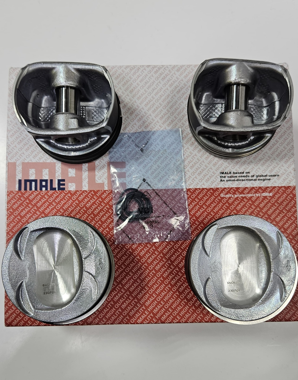 Поршни с кольцами STD CAXA IMALE