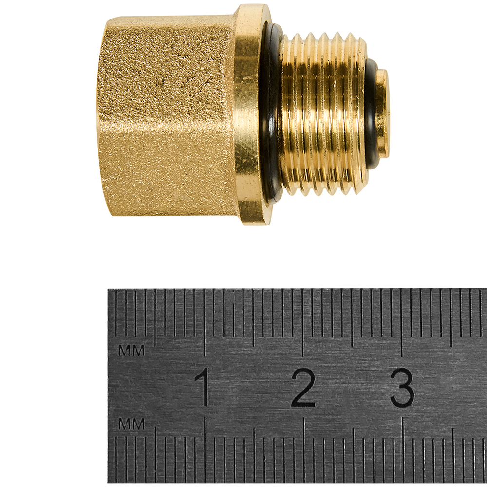 Клапан отсекающий ROMMER - 3/8 (ВР/НР, PN10, Tmax 120°C)