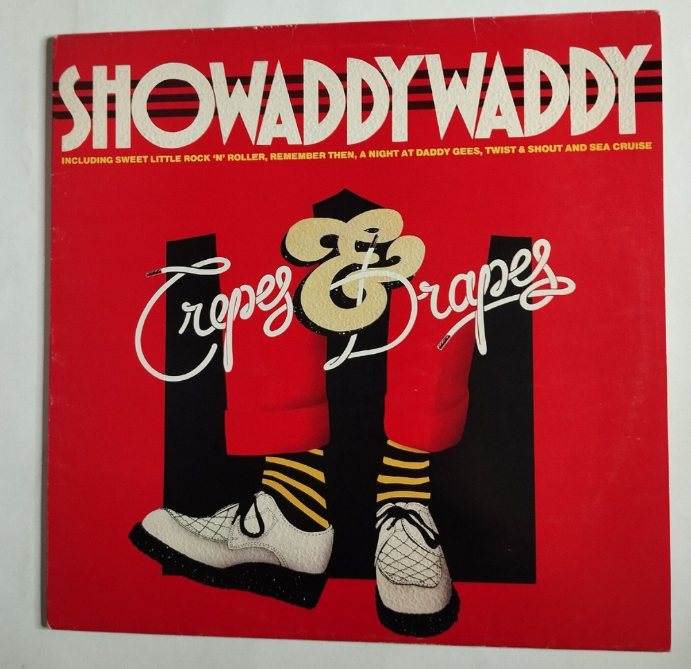 Винтажная виниловая пластинка LP Showaddywaddy Crepes and Drapes (UK 1979)