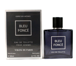 Новая заря BLEU FONCE 80ml. Темно-синий туалетная вода для мужчин