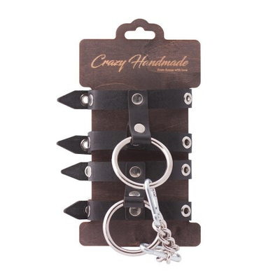 Однослойные наручники из двух ремешков