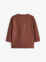 Лонгслив для мальчика Next 631-734, Коричневый