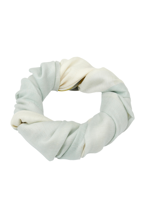 Палантин из кашемира мятного цвета