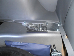 Фаркоп оцинкованный Galia F109A для Suzuki SX4 хетчбек 5 дверей 2006-2013 2WD/4WD, FIAT Sedici 2006-2014(паспорт и сертификат в комплекте)(без электрики)