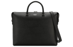 Burberry Calfskin Portable One Shoulder Crossbody Laptop Bag Men"s Black