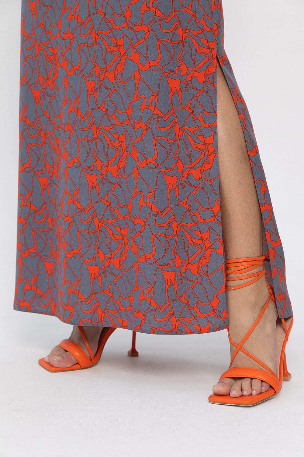 Платье Мэри (серое) П13881-12М LT Collection