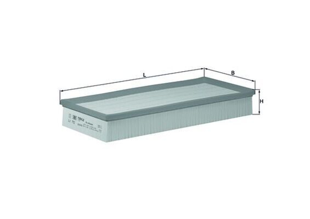 MAHLE - LX792-MAH - Air Filter