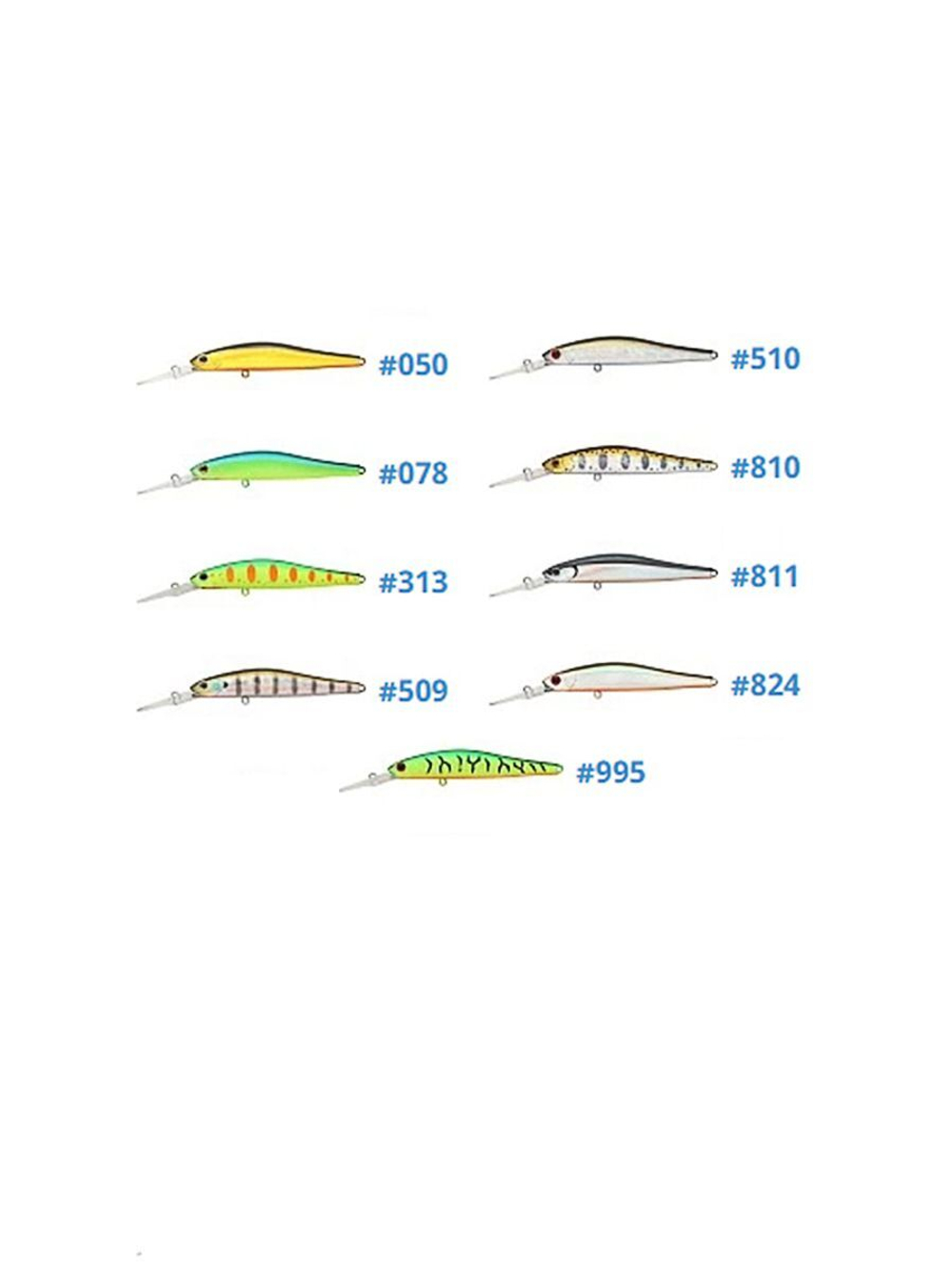 Воблер для рыбалки ZIPBAITS Rigge Deep ZB-RD-56F, 56мм, 3.1гр., заглубление 1.0-1.3м., цвет 558R, плавающий