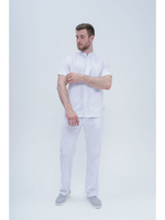 рубашка мужская медицинская на молнии TZ700