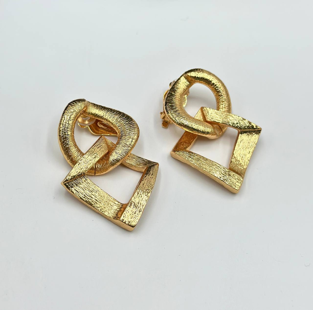 Серьги Yves Saint Laurent