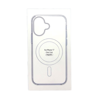 Прозрачный чехол MagSafe Clear Case без анимации для iPhone 17