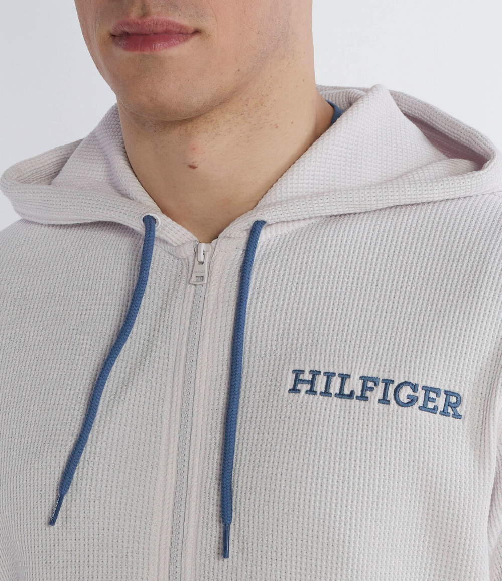 Худи FULL ZIP HOODIE Tommy Hilfiger - экрю(UM0UM03131)