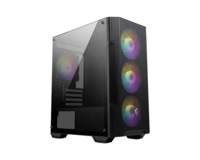 Компьютерный корпус MSI MAG FORGE M100A mATX/Mini-ITX 1x3.5" 2x2.5" 1xUSB3.2  4xRGB Fan mATX