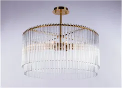 2130P/8 PT BRS (1) Люстра NW