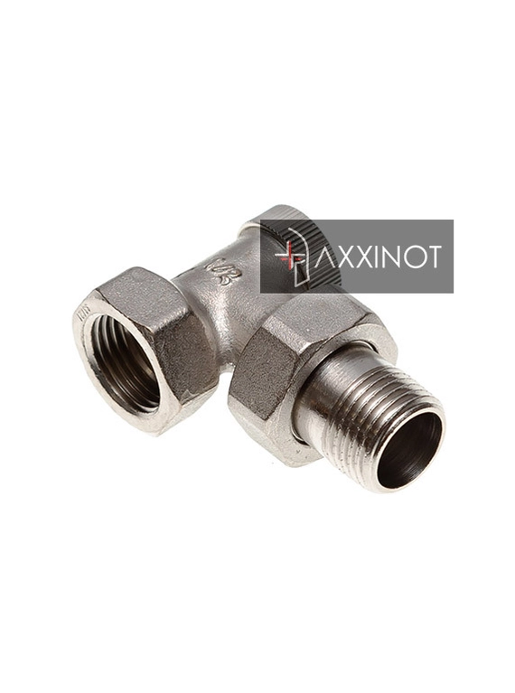 Клапан обратного потока 1/2" угловой