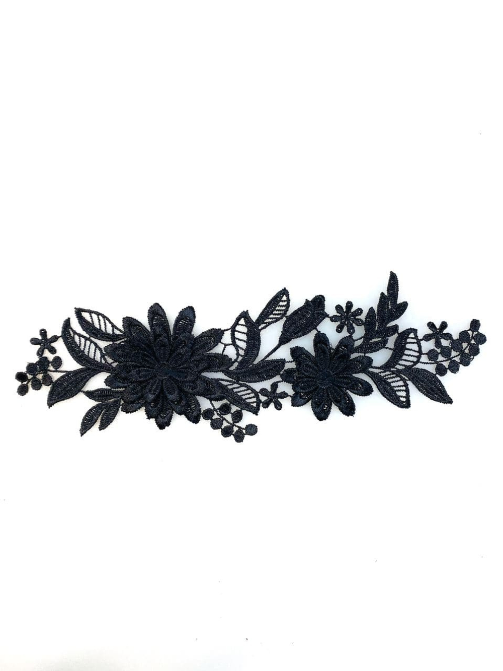 Патч черный 26*8 см