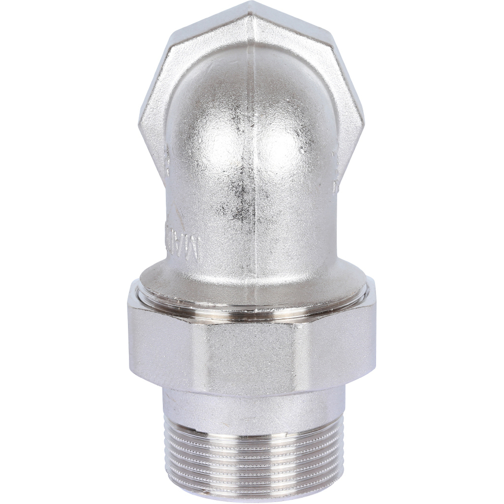Американка STOUT никелированная угловая 1 1/4" ВР/НР O-Ring уплотнение